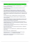 FDOPS 1 Questions and Answers Rated A&plus;