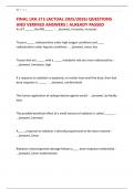 FINAL LRA 215 &lpar;ACTUAL 2025&sol;2026&rpar; QUESTIONS AND VERIFIED ANSWERS &vert; ALREADY PASSED