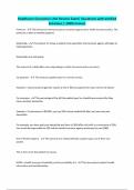 Healthcare Economics Unit Review Exam&vert; Questions with Verified Solutions &vert; 100&percnt; Correct