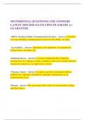  S95 PERSONAL QUESTIONS AND ANSWERS LATEST 2025-2026 EXAM UPDATE &vert;GRADE A&plus; GUARANTEE