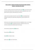 NURS 172 EXAM 2 &vert; COMPLETE QUESTIONS WITH 100&percnt; RATED CORRECT ANSWERS &vert;  GRADED A&plus; &vert; 2025&sol;2026 LATEST UPDATE 
