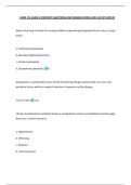 NURS 172-EXAM 4 COMPLETE QUESTIONS AND ANSWERS 20245-2025 LATEST UPDATE 