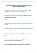 NURS-172 EXAM 5 &vert; COMPLETE QUESTIONS WITH 100&percnt; RATED CORRECT ANSWERS &vert;  GRADED A&plus; &vert; 2025&sol;2026 LATEST UPDATE 