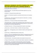 LOUISIANA INSURANCE ADJUSTER EXAMINATION SCRIPT 2025&sol;2026 QUESTIONS WITH ANSWERS GRADED A&plus;