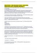 MILESTONE 2 HESI RELIABLE EXAM 2 2025&sol;2026 QUESTIONS WITH ANSWERS GRADED A&plus;