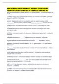 MN DENTAL JURISPRUDENCE ACTUAL STUDY GUIDE 2025&sol;2026 QUESTIONS WITH ANSWERS GRADED A&plus;
