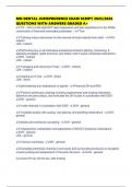 MN DENTAL JURISPRUDENCE EXAM SCRIPT 2025&sol;2026 QUESTIONS WITH ANSWERS GRADED A&plus;