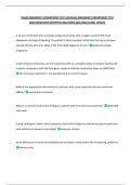 RELIAS EMERGENCY DEPARTMENT TEST &vert;69 RELIAS EMERGENCY DEPARTMENT TEST  QUESTIONS WITH DEFINITIVE SOLUTIONS 2025&sol;2026 LATEST UPDATE 