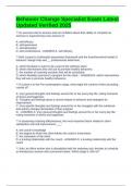 Behavior Change Specialist Exam Latest Updated Verified 2025
