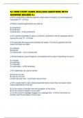 NJ CORE STUDY GUIDE 2025&sol;2026 QUESTIONS WITH ANSWERS GRADED A&plus;