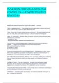 SC GENERAL AND STRUCTURAL PEST  CONTROL 7A &ndash; UPDATED 2024&sol;2025  GRADED A&plus;            What is the series of events from egg to adult called&quest; -  Lifecycle     What is metamorphosis&quest; -  The change that must take place in before the young  insect matures into