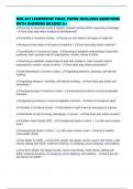 NSG 441 LEADERSHIP FINAL PAPER 2025&sol;2026 QUESTIONS WITH ANSWERS GRADED A&plus;