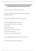 RPNCE PART 5 &lpar;ADOLESCENT PSYCHIATRY&comma; SUBSTANCE USE&rpar; &vert; COMPLETE QUESTIONS WITH  100&percnt; RATED CORRECT ANSWERS &vert; GRADED A&plus; &vert; 2025&sol;2026 LATEST UPDATE 