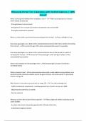 Minnesota Permit Test &vert; Questions with Verified Solutions &vert; 100&percnt; Correct