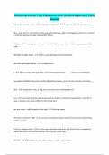 Minnesota Permit Test &vert; Questions with Verified Solutions &vert; 100&percnt; Correct