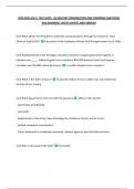 2024-2025 AFH 1&semi; TSGT WAPS - &lpar;4&rpar; MILITARY ORGANIZATION AND COMMAND QUESTIONS  AND ANSWERS&vert; LATEST UPDATE 100&percnt; VERIFIED