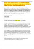 OBGYN APGO UWISE QUESTIONS AND ANSWERS UPDATED 2024&sol;2025 A COMPLETE SOLUTION ALL ANSWERS 100&percnt; GET IT CORRECT DETAILED BEST RATED A&plus; FOR SUCCESS