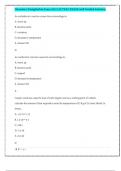 Chemistry Straighterline Exam 2025 &lpar;ACTUAL EXAM&rpar; with Verified Solutions