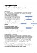 Volledige Samenvatting Psychopathologie - Alle hoofdstukken voor beide tentamens