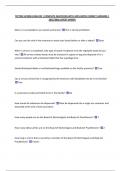 TATTOO LICENSE EXAM OR &vert; COMPLETE QUESTIONS WITH 100&percnt; RATED CORRECT ANSWERS &vert;  2025&sol;2026 LATEST UPDATE