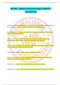 NR 565 - advanced pharmacology midterm - Chamberlain