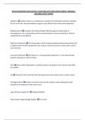 TATTOO EQUIPMENT AND SUPPLIES &vert;QUESTIONS WITH 100&percnt; RATED CORRECT ANSWERS &vert;  2025&sol;2026 LATEST UPDATE 