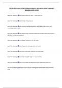 TATTOO HEALTH QUIZ -COMPLETE QUESTIONS WITH 100&percnt; RATED CORRECT ANSWERS &vert;  2025&sol;2026 LATEST UPDATE 