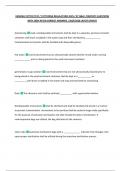 VIRGINIA TATTOO TEST &sol; TATTOOING REGULATIONS 2025 &sol; 87 Q&A&vert; COMPLETE QUESTIONS  WITH 100&percnt; RATED CORRECT ANSWERS &vert; 2025&sol;2026 LATEST UPDATE 