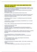 SPED SFPC EXAM SCRIPT 2025&sol;2026 QUESTIONS WITH ANSWERS GRADED A&plus;