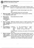 SHSP202  Final   Exam    Study  lG