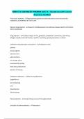 MSN 571 ADVANCED PHARMA QUIZ 1 &vert; Questions with Correct Answers&vert; Verified