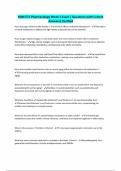 MSN 571 Pharmacology Week 1 Exam &vert; Questions with Correct Answers&vert; Verified