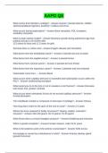 AAPD QE EXAM QUESTIONS AND ANSWERS