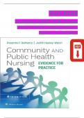 TEST BANK Community and Public Health Nursing&colon; Evidence for Practice&comma; 4th Edition &lpar;DeMarco&rpar;&comma; Chapters 1 - 25 &vert; All Chapters with Correct Answers