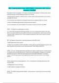 NCO Training Board Exam &lpar;2025&sol;2026&rpar; &vert; Questions with Correct Answers &vert; Verified