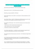 NCO Exam Study Guide &lpar;2025&sol;2026&rpar; &vert; Questions with Correct Answers &vert; Verified