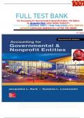 FULL TEST BANK For Accounting for Governmental & Nonprofit Entities 17th Edition by Jacqueline Reck Latest Update Graded A&plus;     