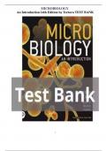 TEST BANK Microbiology&colon; An Introduction 14th Edition by Gerard J&period; Tortora&vert; Complete Guide Chapters 1-28