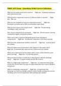 FDNY A35 Exam - Questions With Correct Solutions
