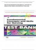 Test Bank for Fundamental Concepts and Skills for Nursing 6th Edition by Williams ISBN 9780323694766 All Chapters 1-40 &vert; Complete Guide A&plus;