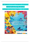 Test Bank For Varcarolis' Foundations of Psychiatric-Mental Health Nursing 9th Edition By Margaret Jordan Halter &vert;&vert; All Chapters &lpar; 1-36&rpar; &vert;&vert; Newest Version 2024 A&plus;&comma;&comma;&comma;Alpha