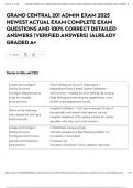 GRAND CENTRAL 201 ADMIN EXAM 2025 NEWEST ACTUAL EXAM COMPLETE EXAM QUESTIONS AND 100&percnt; CORRECT DETAILED ANSWERS &lpar;VERIFIED ANSWERS&rpar; &vert;ALREADY GRADED A&plus;