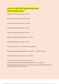 Study Set G60 2025 Questions&sol;Answers 2025&sol;2026Graded A&plus;