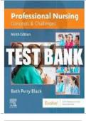 test bank for professional nursing concepts challenges 9th edition beth black LATEST UPDATE&excl;&excl;&excl;&excl;&excl;&excl;&excl;&excl;