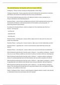 The Leadership Experience Test Questions with Correct Answers 100&percnt; Pass
