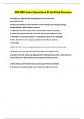 MN 580 Exam Questions & Verified Answers