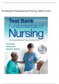 Fundamentals of Nursing 10th Edition Taylor Test Bank &comma; All Chapters