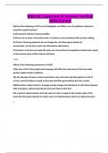 MBA 621 EXAMS BUNDLE