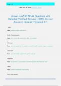 drexel nurs550 FINAL Questions with  Detailed Verified Answers &lpar;100&percnt; Correct  Answers&rpar; &sol;Already Graded A&plus;