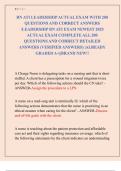 RN ATI LEADERSHIP PROCTORED BUNDLED EXAMS 2025&sol;2026 ACTUAL EXAM WITH  QUESTIONS AND CORRECT ANSWERS &sol;LEADERSHIP RN ATI EXAM NEWEST  ACTUAL EXAM COMPLETE ALL  QUESTIONS AND CORRECT DETAILED ANSWERS &lpar;VERIFIED ANSWERS&rpar; &vert;ALREADY GRADED 